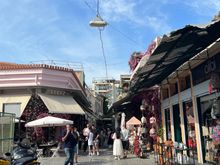 A very eclectic street