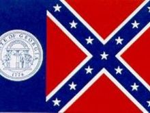 The Georgia flag that was replaced