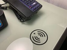 Bedside charging mat