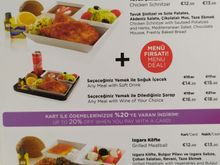 A look at the hot meal options on the BoB menu