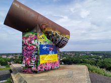 This is the highest point of Halde Rungenberg, which was a coal mining slagheap in former times
