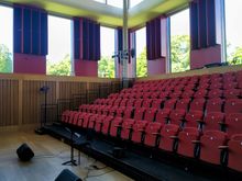 The relatively new Cedars Hall, a performing space that was very badly needed during my time at the school - we did most of our performances in the cathedral, where the acoustic was far from ideal