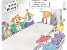 @Nick_Anderson_.     Ironic that this gaggle of incompetent clowns is so hostile to ‘unqualified’ DEI hires.