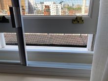 Windows can be opened for fresh air