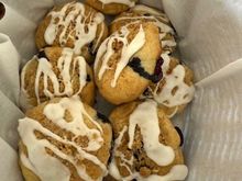 Blueberry muffin cookies