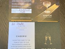 Secret password yielded 2x voucher 