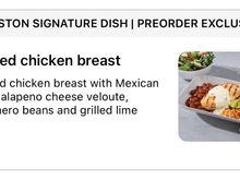 Houston preorder dish