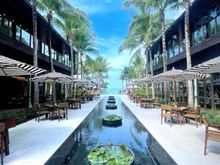 View from the resort