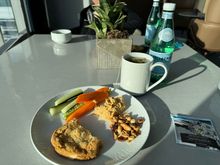 Club lounge afternoon snacks