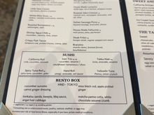 May 2025 menu