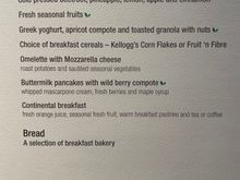 Skipped breakfast