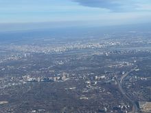 DC and DCA as we head south to line up for a Runway 1 arrival. 