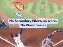 The base running errors by Toronto was surprising for a World Series. 
