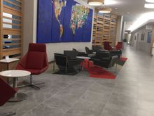 Entrance (upstairs, viewed from the bar wing)