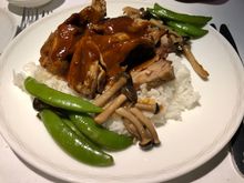 Oriental duck with Jasmine rice (BA12 Feb 2018)