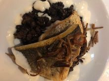 Seabass with the veloute to take one for the team (didn't do it for me, that veloute is not really a veloute and way too creamy)