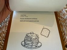 Breakast a-la-carte menu