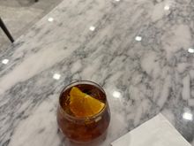 Old fashioned with rum.  Would not recommend 