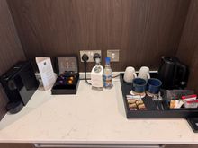 Tea and coffee area