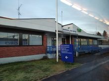Vainikkala station, first Finnish stop