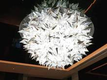 Chandelier at the first floor lobby