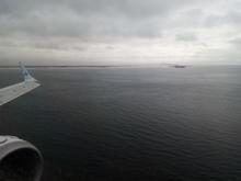 Saltholm and Öresundsbron.