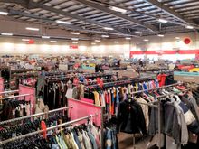 There's a huge choice of clothing items in TK maxx stores