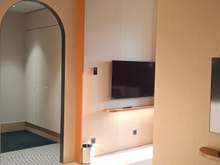 2 TV's , but so close.  Maybe room could have been organized differently 