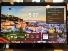 All those recent pictures of Portugal - my laptop devices to make Lisbon, Portugal the picture on the welcome screen today.