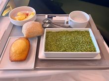 Duck shepherd's pie. Best meal of the flight. Very good!