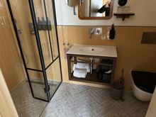 With in-floor heating