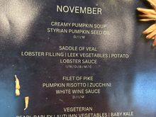 Special menu