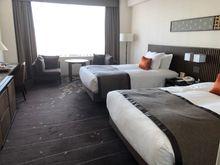 Room with double beds