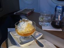 Standard. Cookies were also offered prior to landing. 