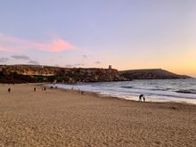 Sunset at Ghajn Tuffieha