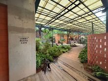 Outdoor eating area