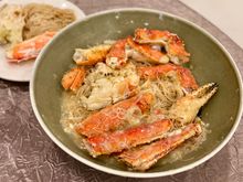 With noodles - white rice vermicelli 