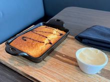 Cornbread good, but a little crumbly