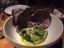Guacamole & blue corn tortillas
