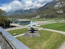 Meiringen Air Base observation deck