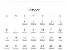 Business pricing, October 2024.