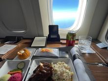 Number of AA Short Ribs eaten: I don't want to know. Number of times in row 1 of a 777-300: 2. 