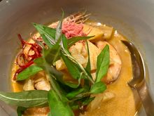 Prawns in a spicy creamy gravy