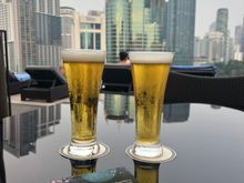 Back to the hotel roof for happy hour.