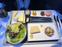 The foie Gras was lovely as was the sesame salad to the right of it. 