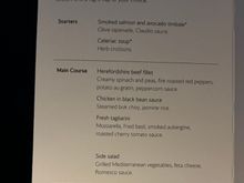 Didn't bother with any of this except some tea - breakfast when landing at 6pm? Weird to me.