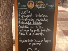 Menú del día