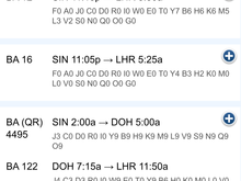 Both BA flights are sold out in First and Club on 19 Jan.