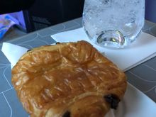 Welcome pastry - pain au chocolat.