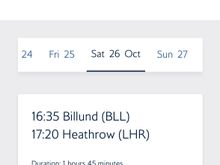 I’ve got a live cancellation and am only being offered BA’s LHR-BLL